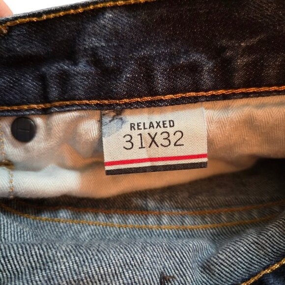 Tommy Hilfiger Relaxed Fit Straight Leg Jeans in Rinse Wash Sz 31x32 - Picture 8 of 11